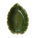 Prato Cerâmica Bananeira Leaf M